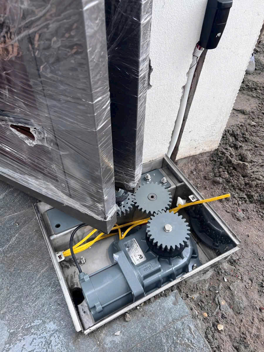 mô tơ âm sàn ninh bình